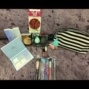 makeup + bag